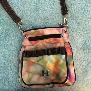 Leather crossbody bag